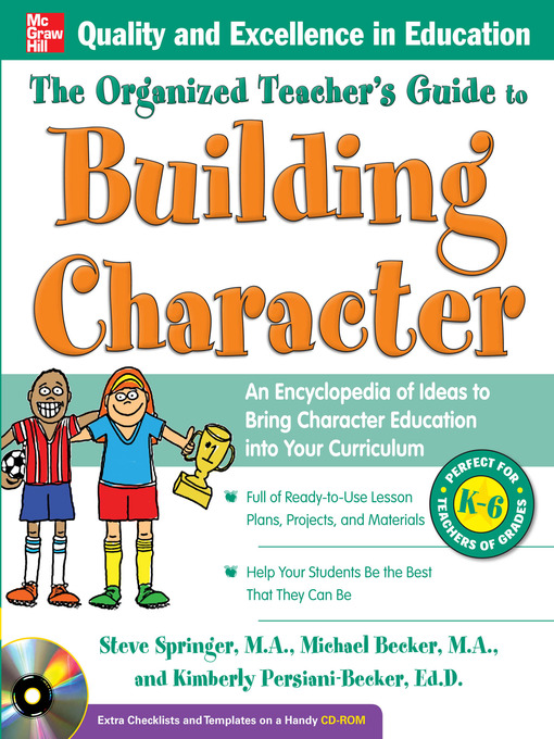 Title details for The Organized Teacher's Guide to Building Character by Steve Springer - Available